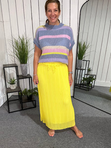 Maxi Pleated Skirt