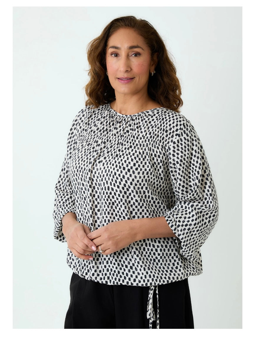 Dreams Drawstring Blouse