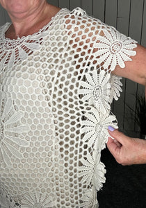 Crochet Flower Top