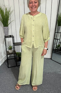 Lanza Wide Leg Trousers