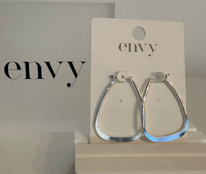 Envy Square Hoop Earrings