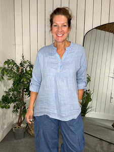 Ringo Linen Top