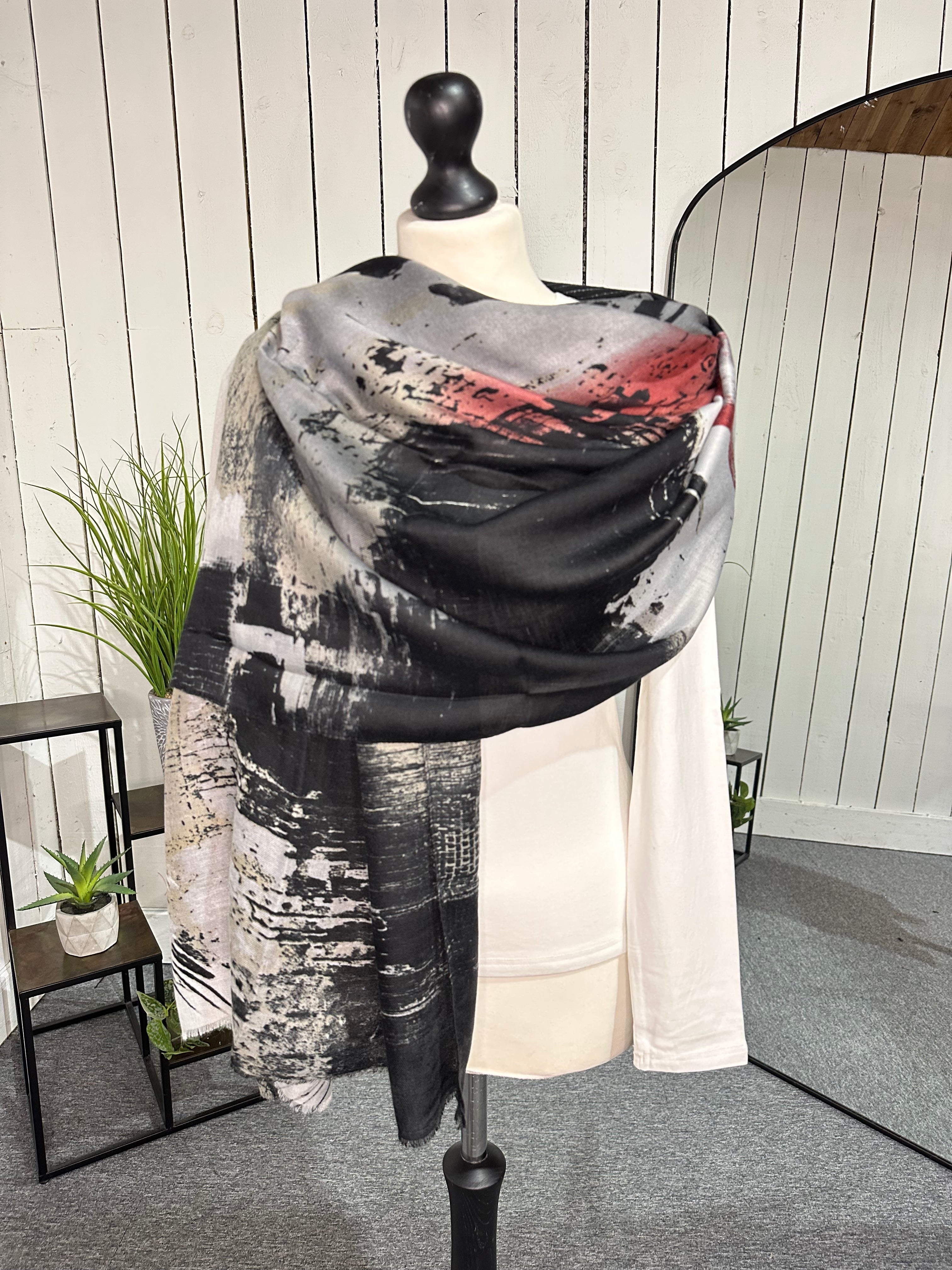 Sat Saver 1/11 Brushstroke scarf