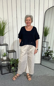 Deep Cuff Culottes