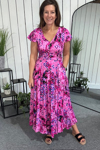 Stella Magenta Dress