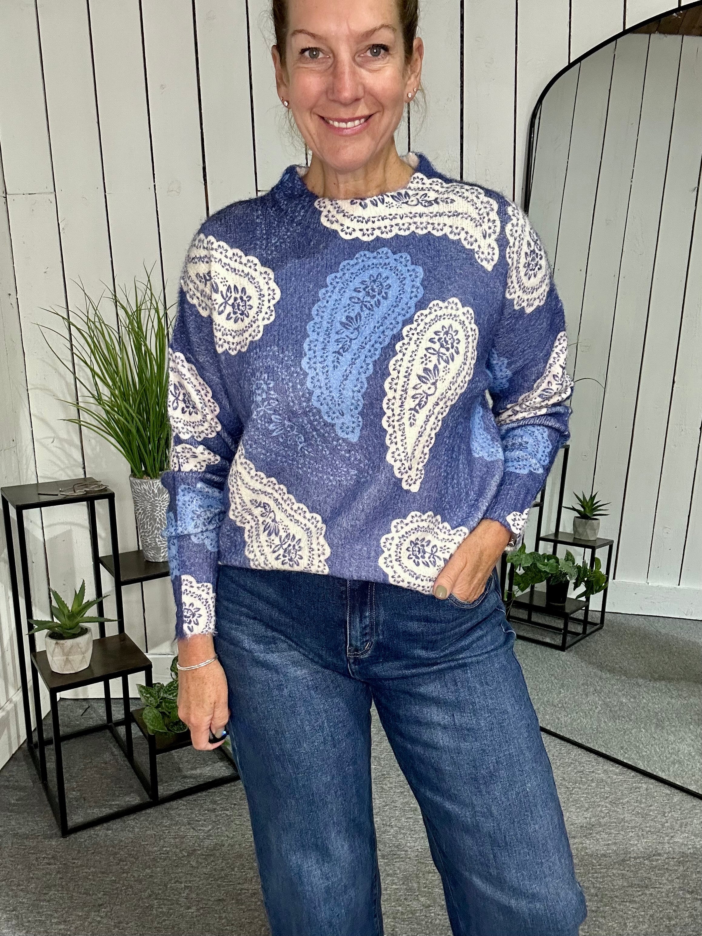 Paisley Knit