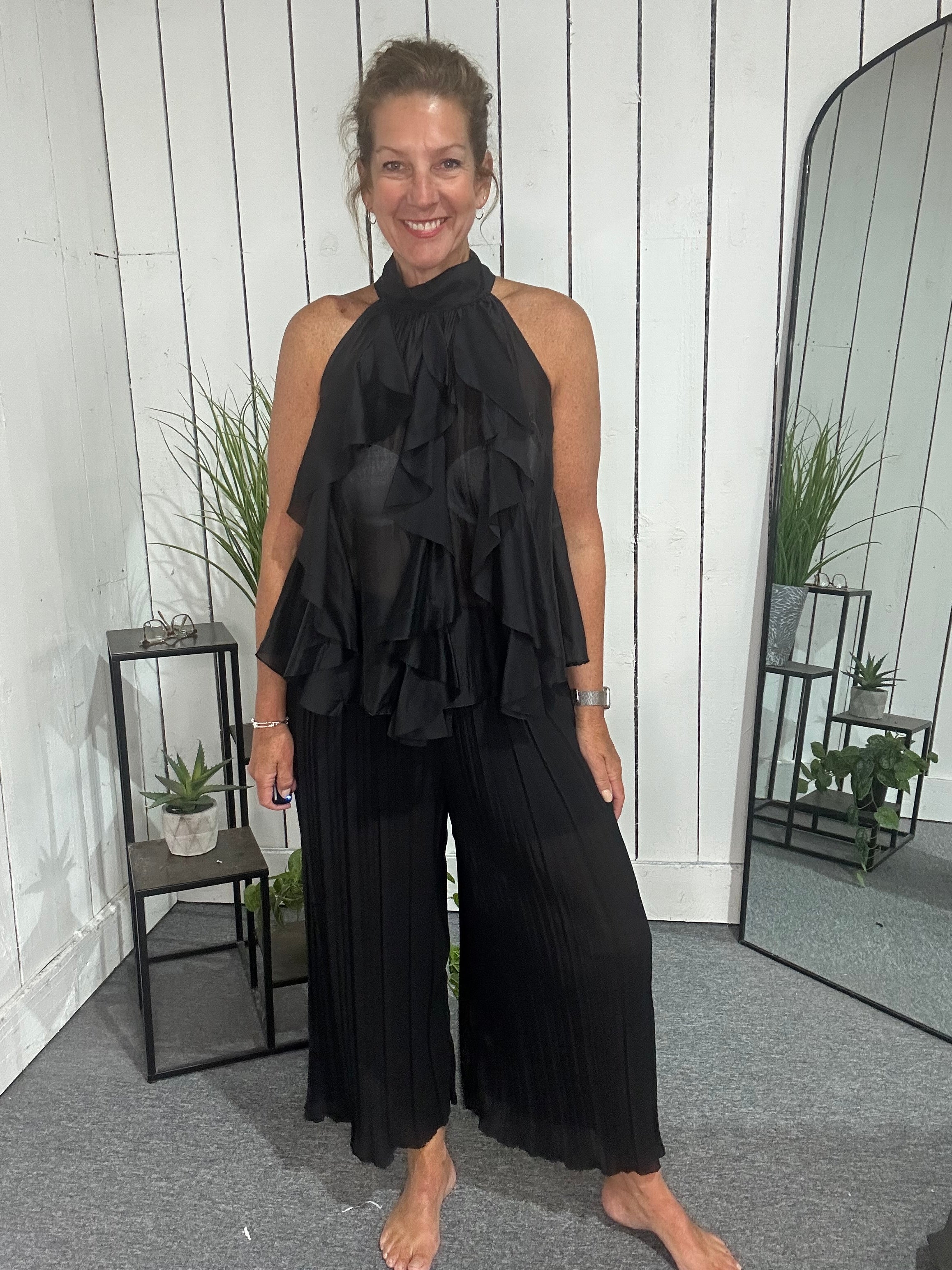 Pleat Trousers