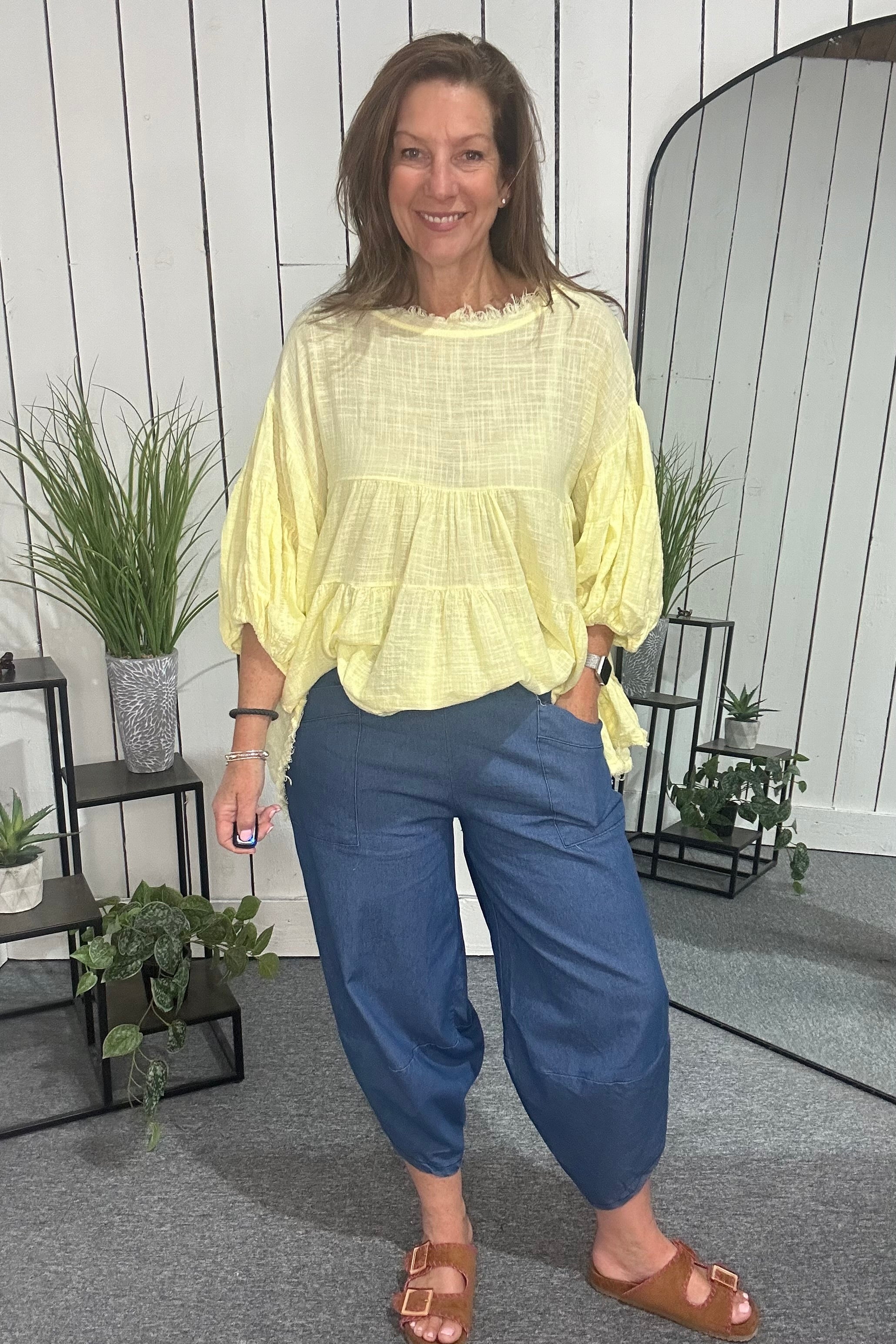 Tulip Denim Trousers
