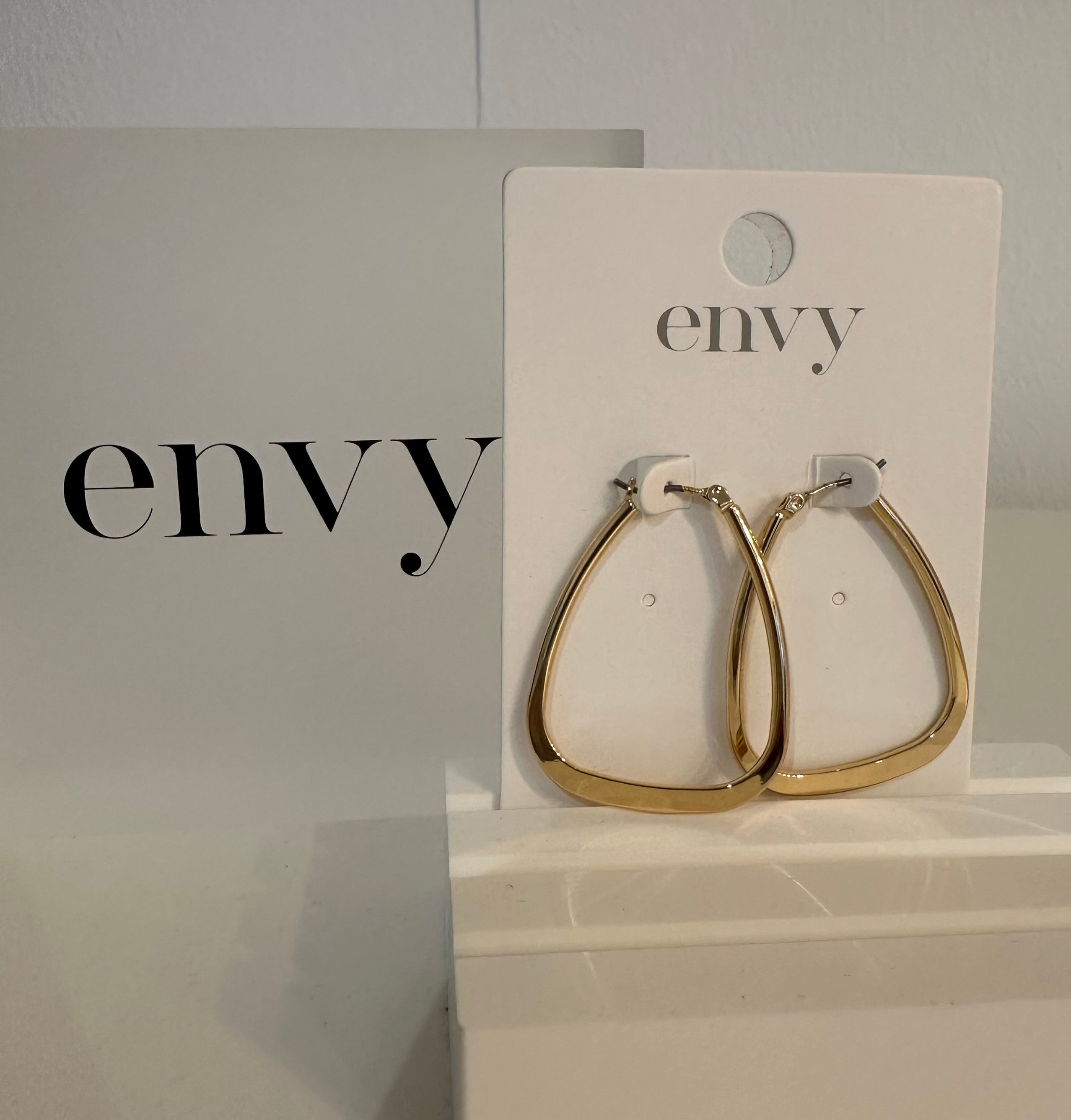 Envy Square Hoop Earrings