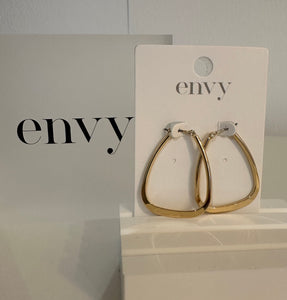 Envy Square Hoop Earrings