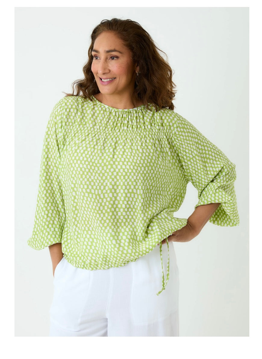 Dreams Drawstring Blouse