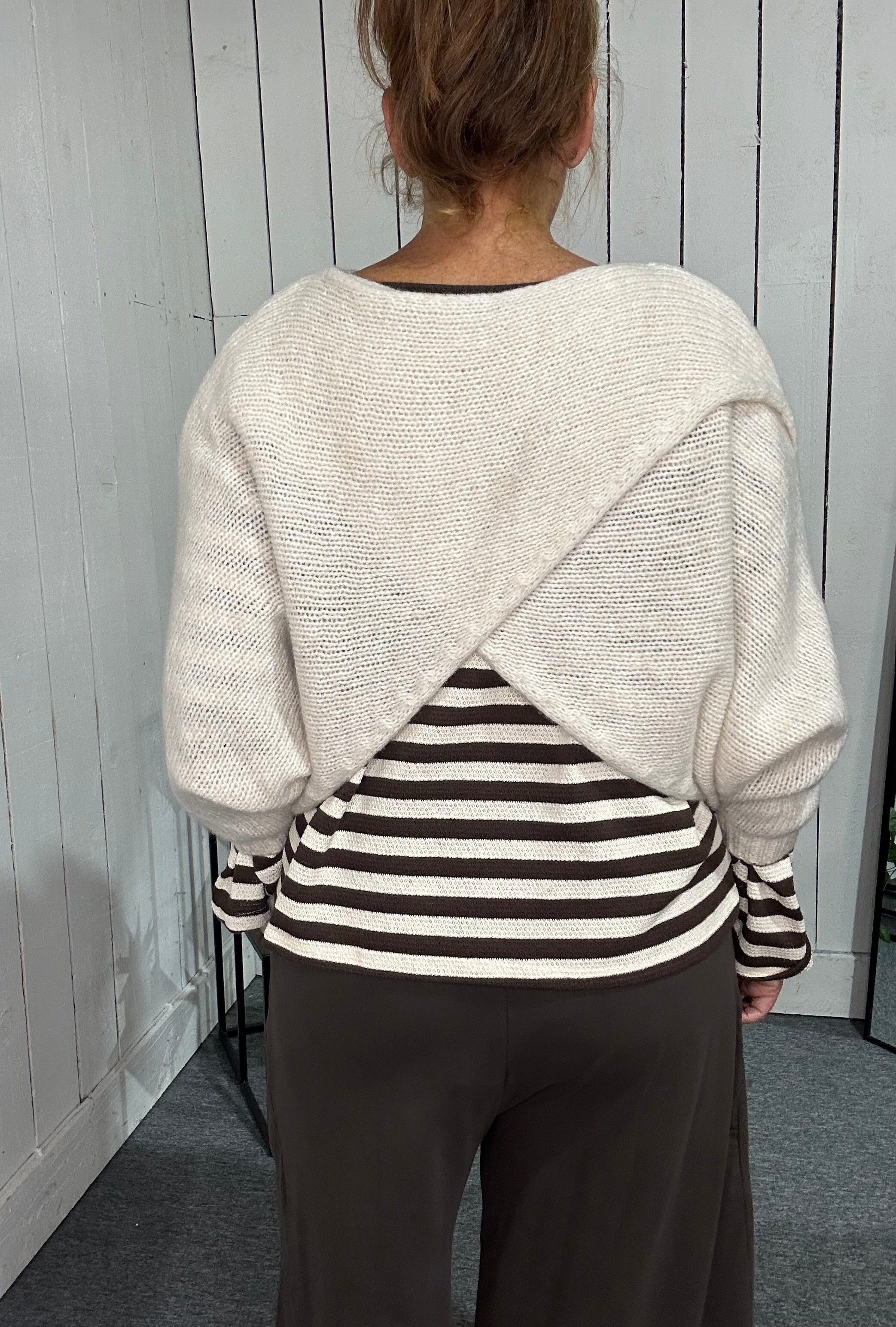 Friday Cross Front Knit