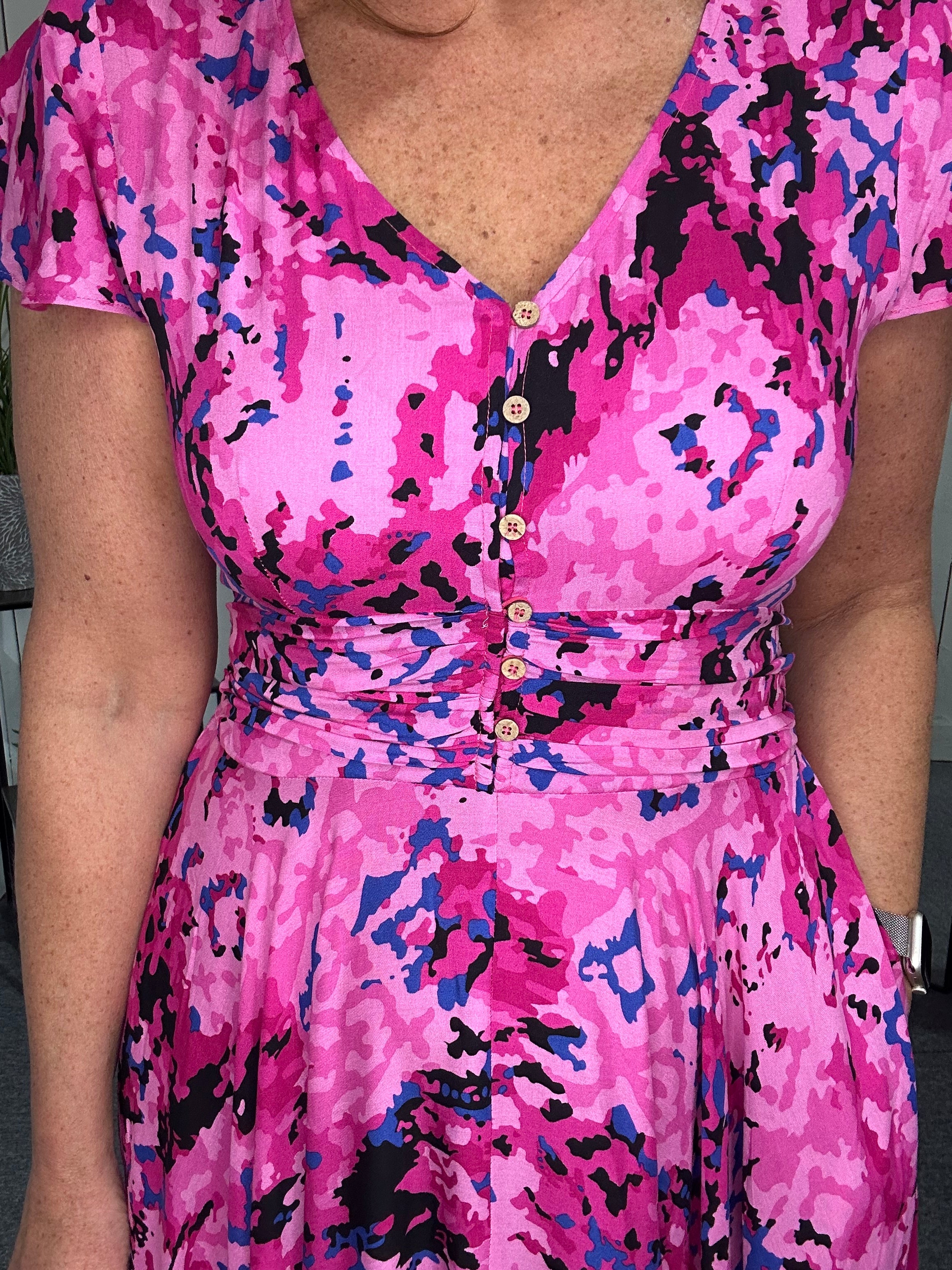 Stella Magenta Dress