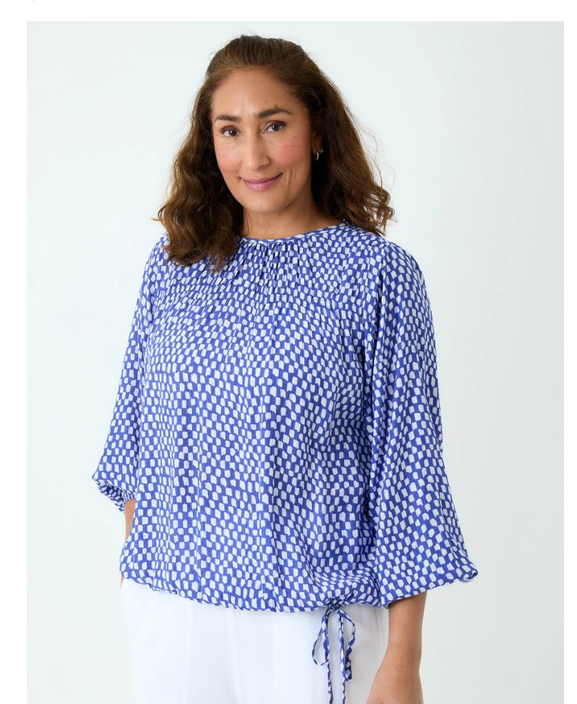 Dreams Drawstring Blouse