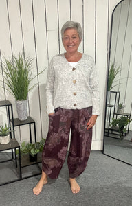 Floral Tulip Jogger