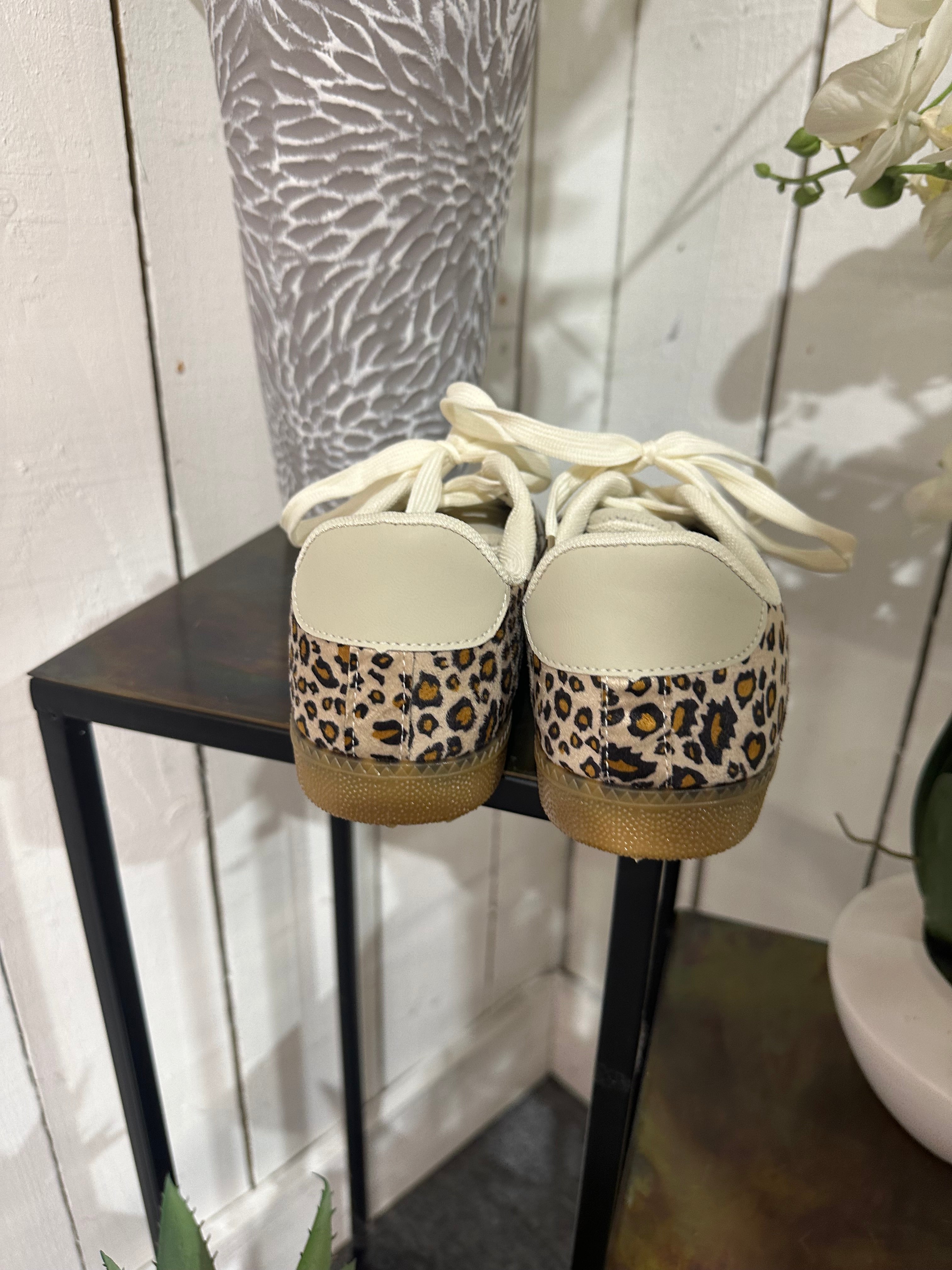 Leopard Print Trainer