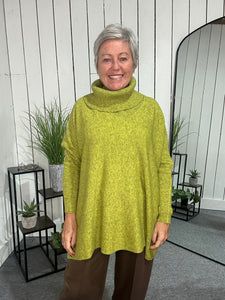 Oversized Roll Neck
