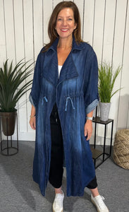 Denim Duster Coat