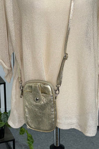 Metallic Phone Bag