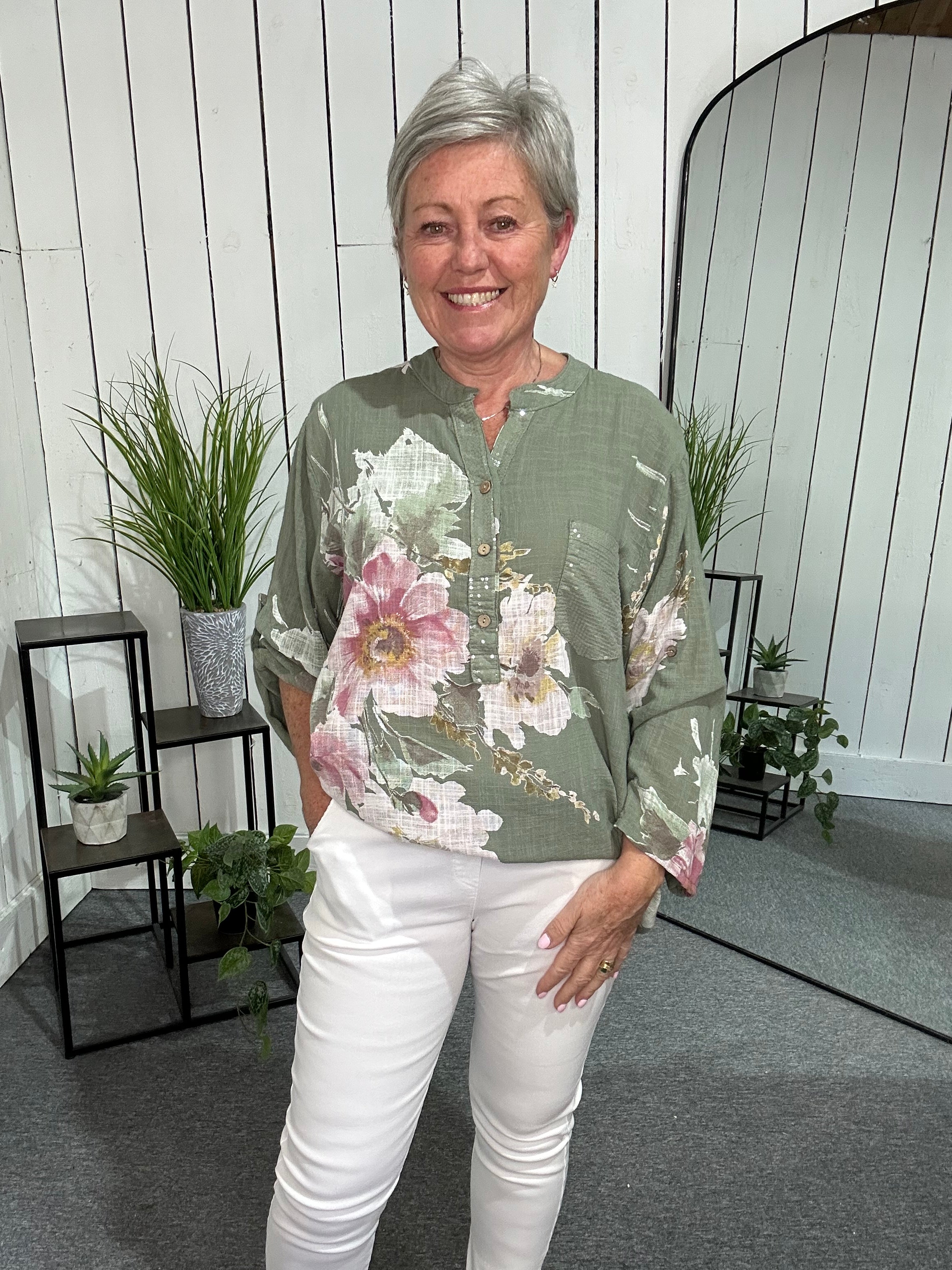 Sat Saver 19/4 Flower Blouse