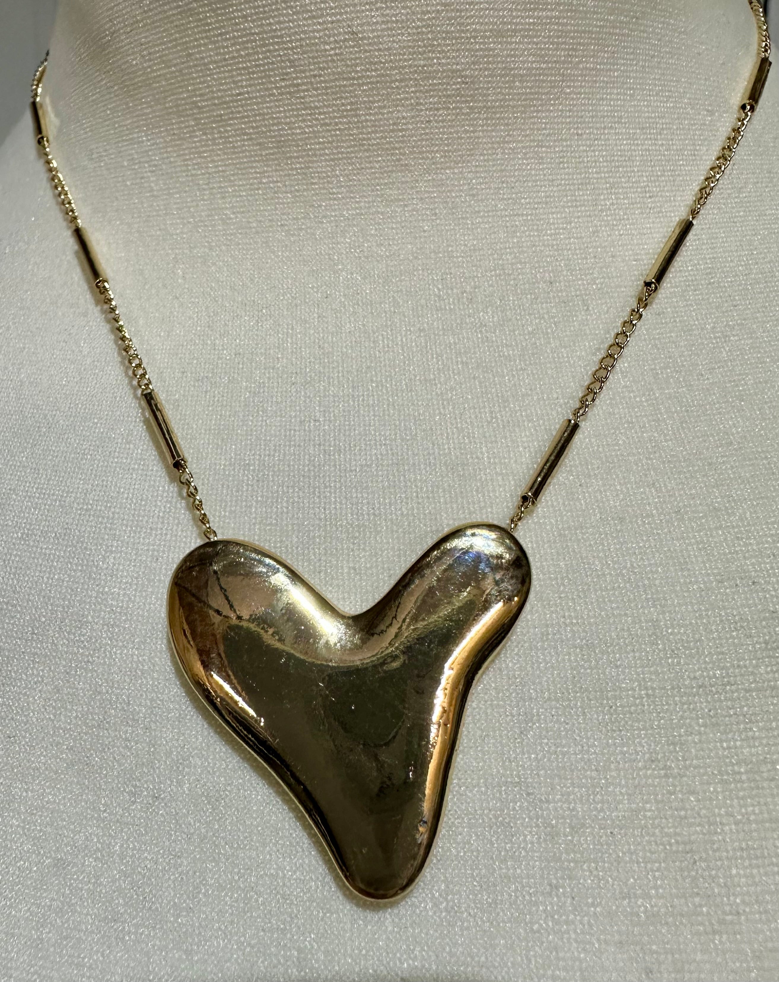 Envy Melting Heart Necklace