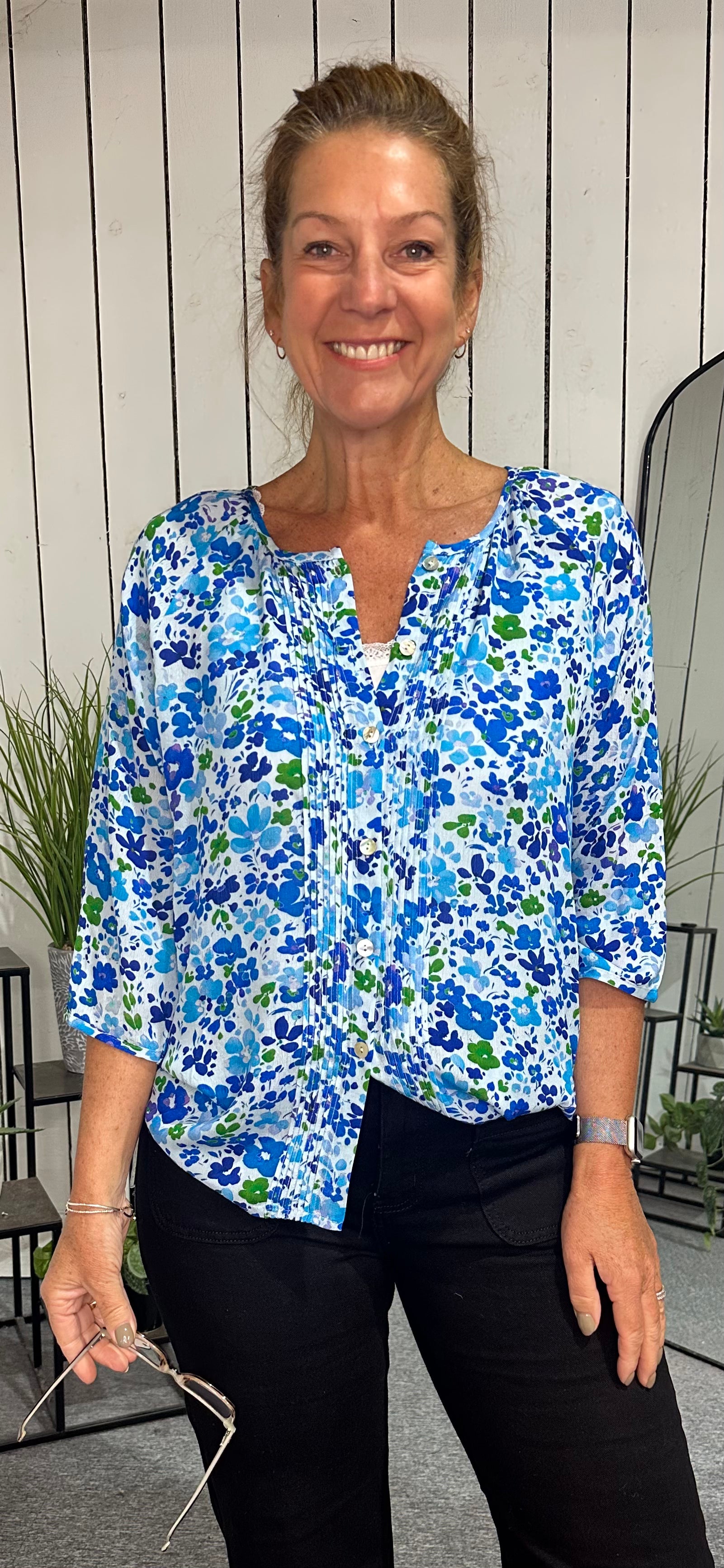 Dreams Pintuck Blouse