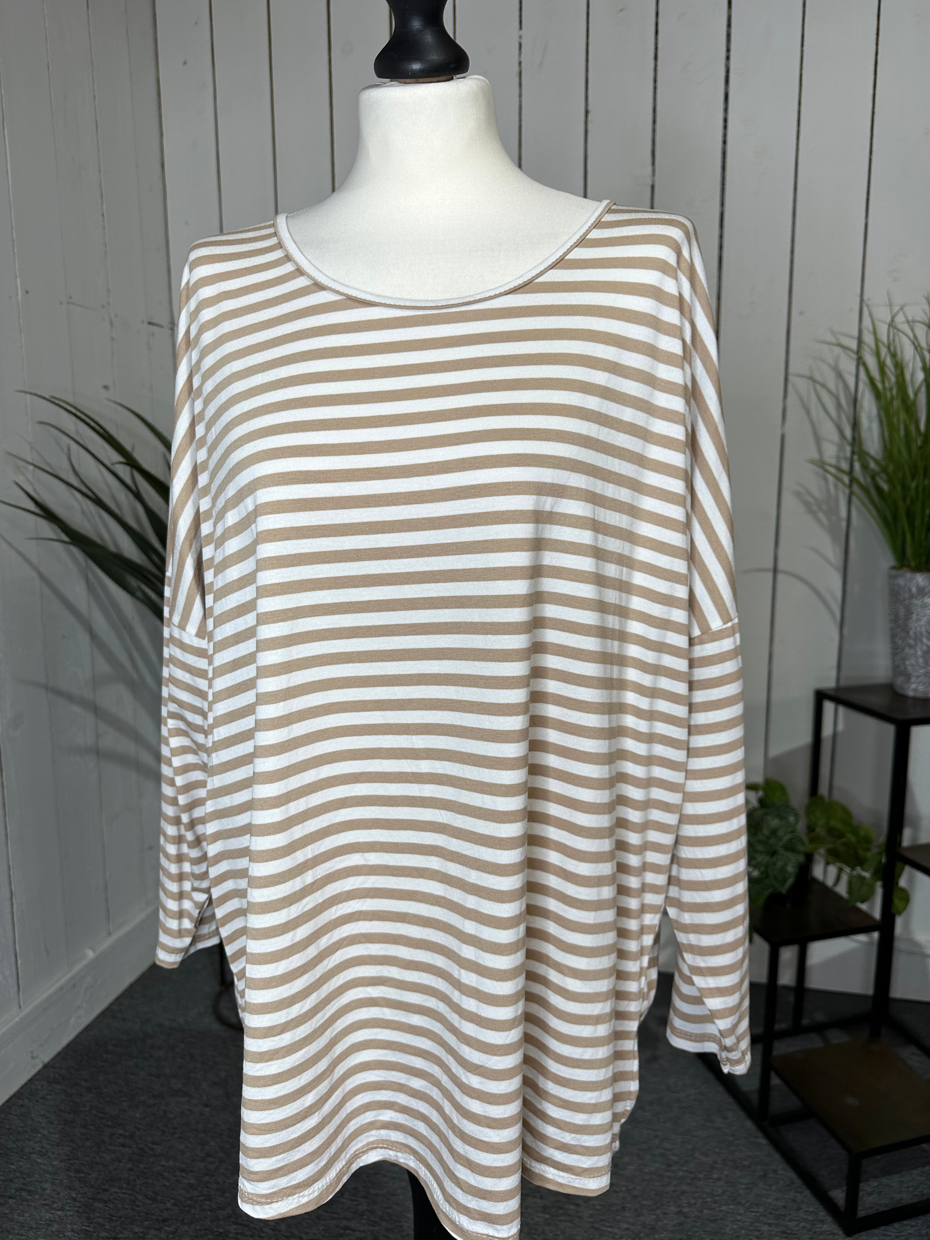 Striped Layering Top