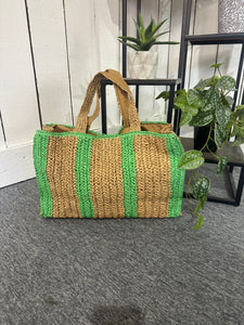 Candy hessian Shopper
