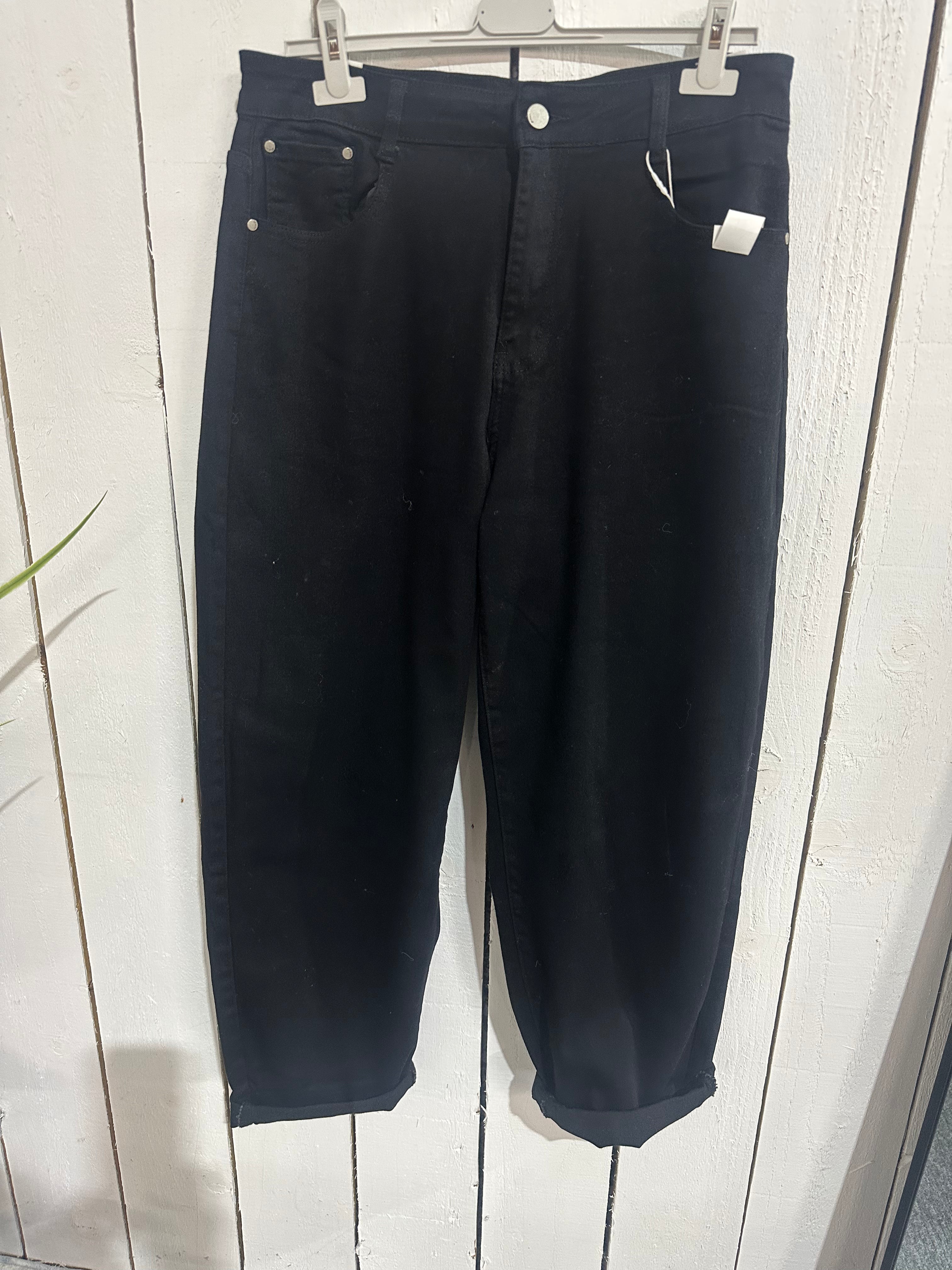 G Smack Barrel Jeans Black