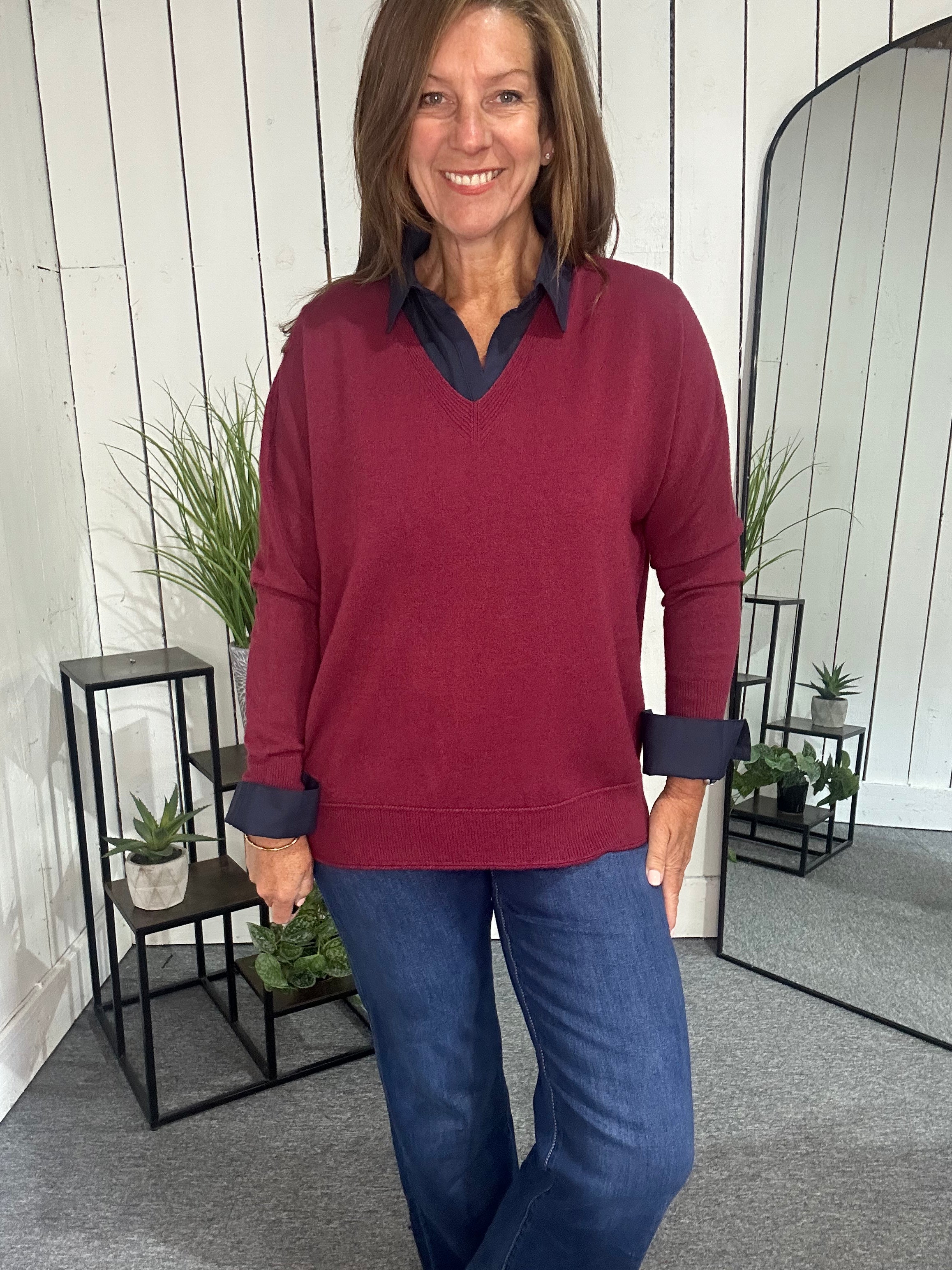 Erika V Neck