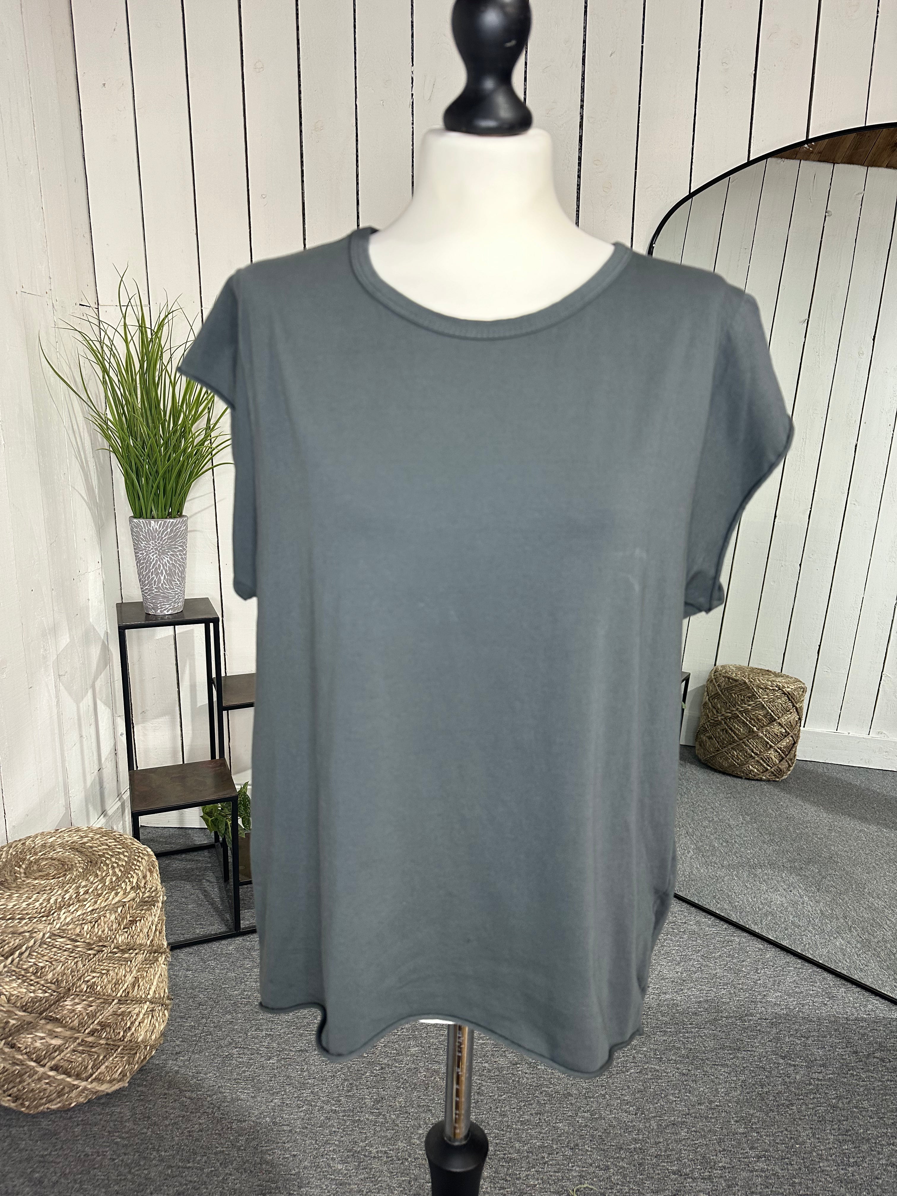 Cap Sleeve T Shirt