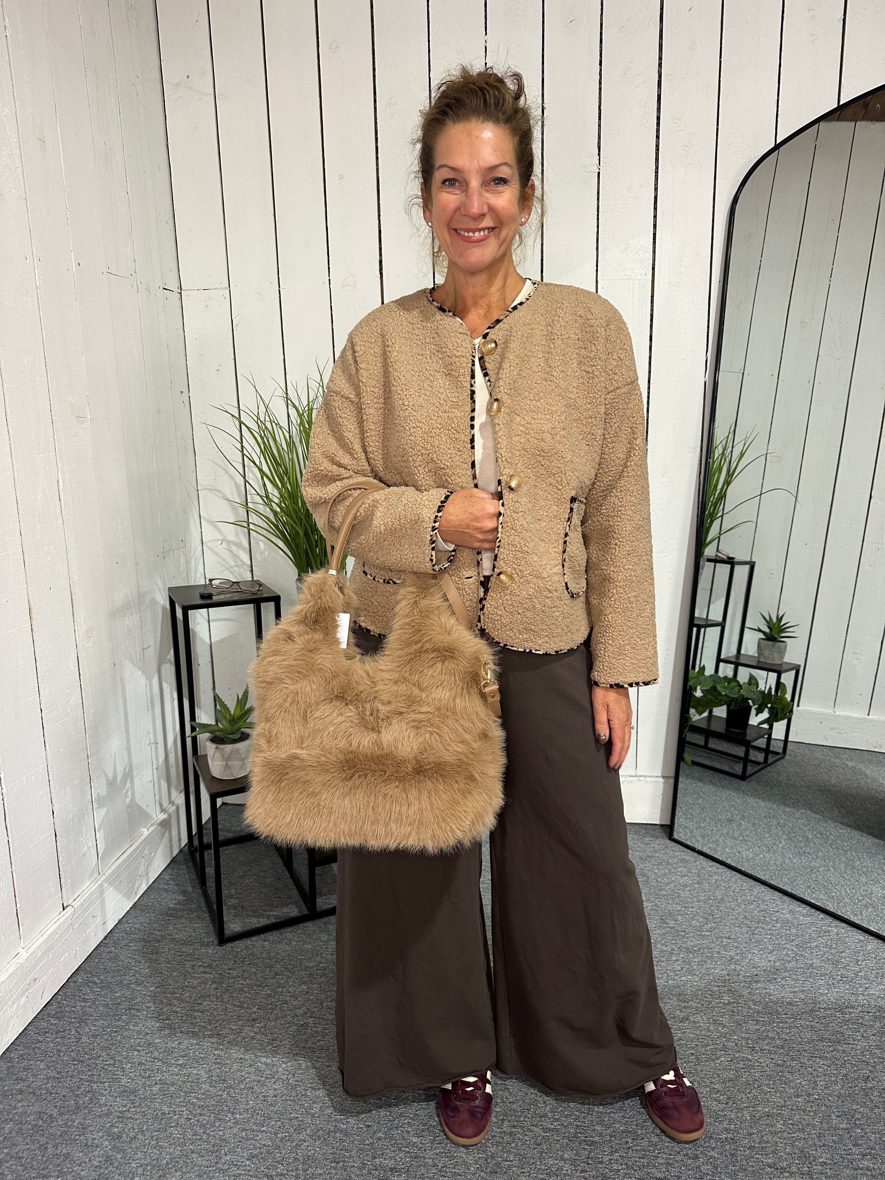 Zelly Fur Bag